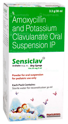 Sensiclav 156.25mg Dry Syrup 30ml