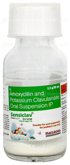 Sensiclav 156.25mg Dry Syrup 30ml