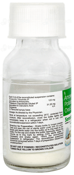 Sensiclav 156.25mg Dry Syrup 30ml