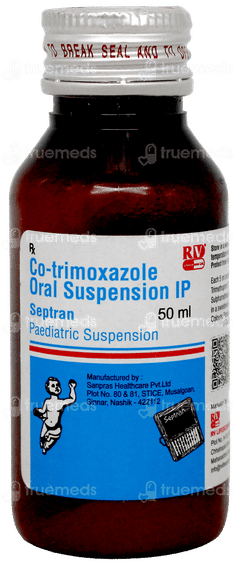 Septran Paediatric Suspension 50Ml Septran Paediatric Suspension 50Ml