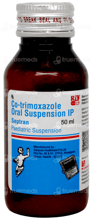 Septran Paediatric Suspension 50Ml