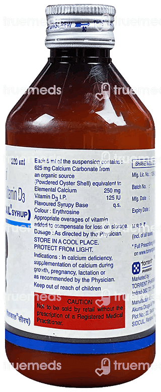 Shelcal Syrup 200ml