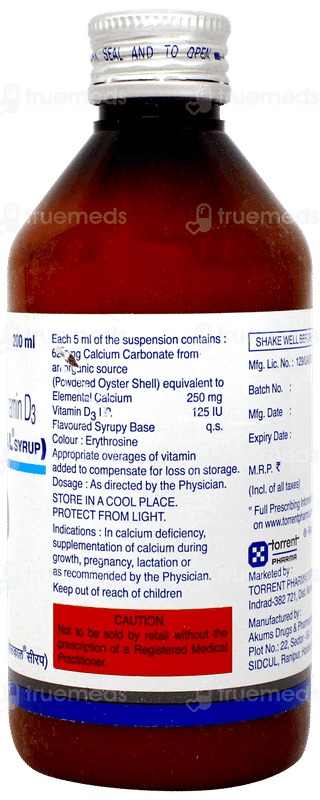 Shelcal Syrup 200ml