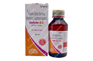 Solvin Ex Passion Fruit Flavour Sugar Free Expectorant 100ml