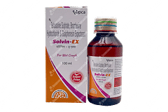 Solvin Ex Passion Fruit Flavour Sugar Free Expectorant 100ml