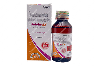 Solvin Ex Sugar Free Syrup 100 ML