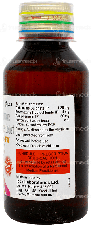 Solvin Ex Passion Fruit Flavour Sugar Free Expectorant 100ml