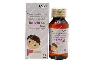 Solvin Ls 1/30/50 MG Syrup 60 ML