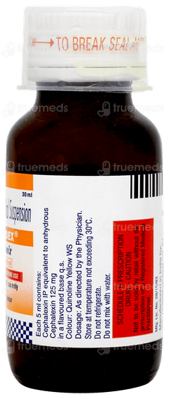 Sporidex Redimix 125mg Mango Flavour Suspension 30ml