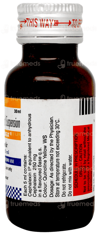 Sporidex Redimix 250mg Mango Flavour Suspension 30ml