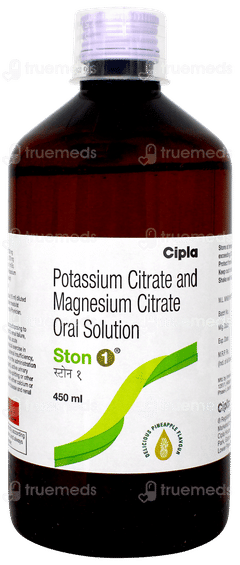 Ston 1 Pineapple Flavour Solution 450ml