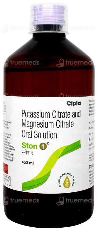 Ston 1 Pineapple Flavour Solution 450ml