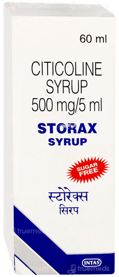 Storax Sugar Free Syrup 60ml