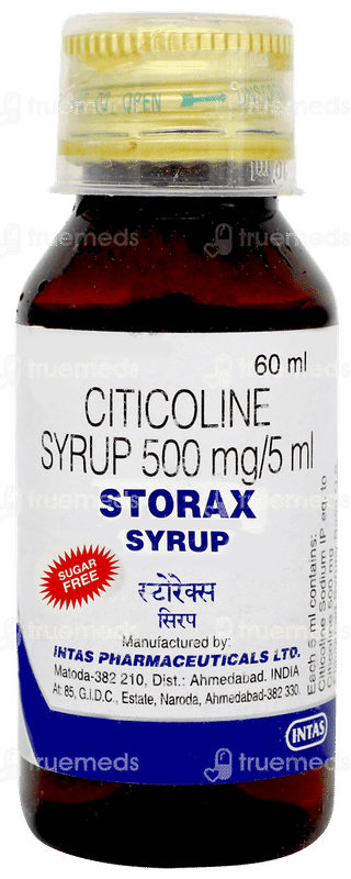 Storax Sugar Free Syrup 60ml