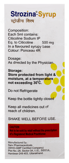 Strozina Syrup 60Ml