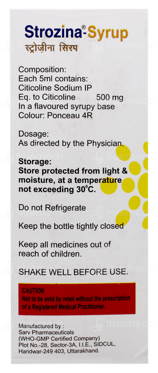 Strozina Syrup 60Ml
