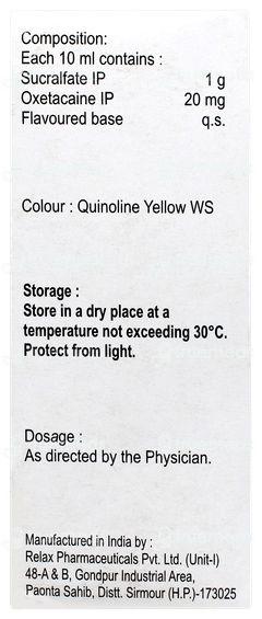 Sucraday O Sugar Free Suspension 100ml