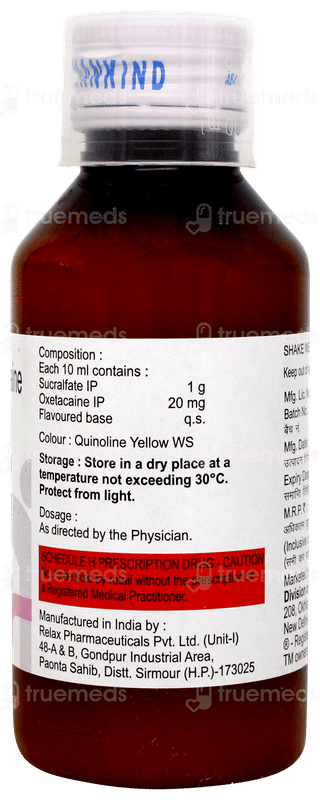 Sucraday O Sugar Free Suspension 100ml