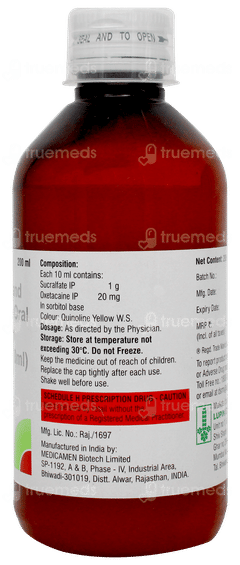 Sucramal O Suspension 200ml