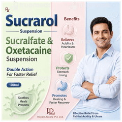 Sucrarol 1000/20 MG Syrup 100 ML Sucrarol 1000/20 MG Syrup 100 ML