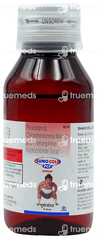 Sumo Cold Pcf Syrup 60ml