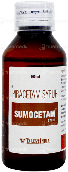 Sumocetam Syrup 100ml Sumocetam Syrup 100ml