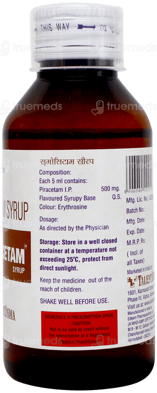 Sumocetam Syrup 100ml