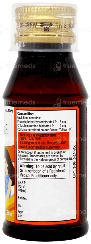 T Minic Orange Flavour Syrup 60ml