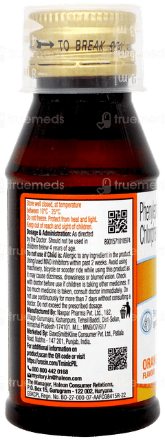 T Minic Orange Flavour Syrup 60ml T Minic Orange Flavour Syrup 60ml