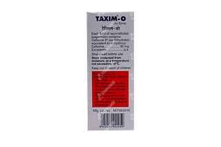 Taxim O 50 MG Dry Syrup 30 ML