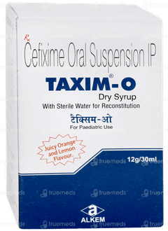 Taxim O Orange And Lemon Flavour Dry Syrup 30ml