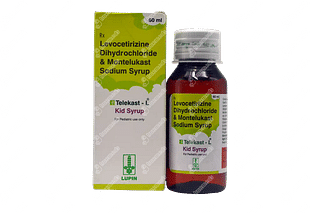 Telekast L Kid 4/2.5 MG Syrup 60 ML