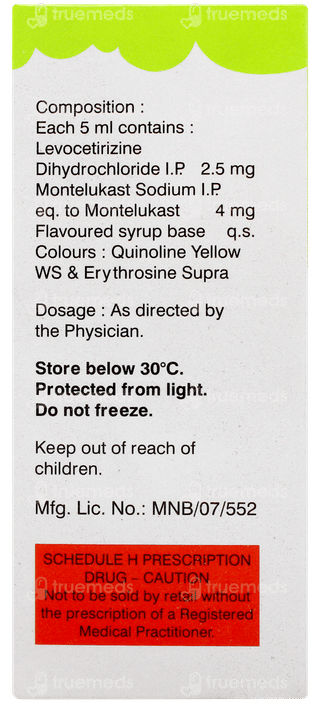 Telekast L Kid Syrup 60ml