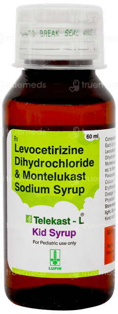 Telekast L Kid Syrup 60ml Telekast L Kid Syrup 60ml
