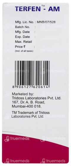 Terfen Am Syrup 100ml Terfen Am Syrup 100ml
