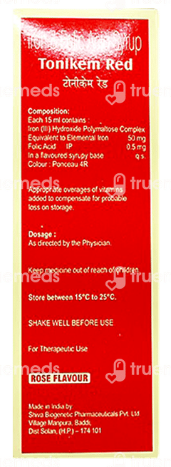 Tonikem Red Syrup 300ml