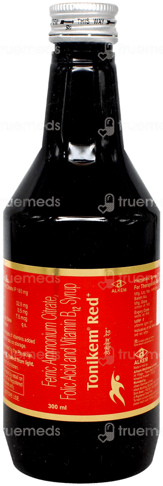 Tonikem Red Syrup 300Ml