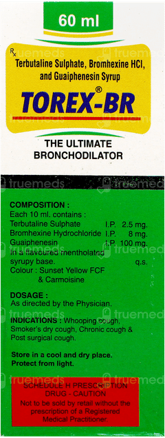 Torex Br Syrup 60Ml Torex Br Syrup 60Ml