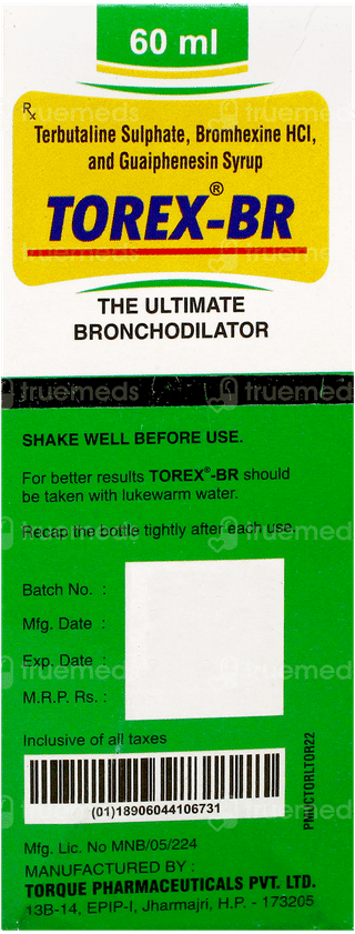 Torex Br Syrup 60Ml