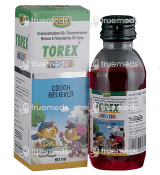 New Torex Junior 5/2/10 MG Syrup 60 ML