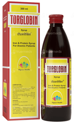 Torglobin 11.48 Mg/0.8mcg/0.17mg Syrup 300 ML Torglobin 11.48 Mg/0.8mcg/0.17mg Syrup 300 ML