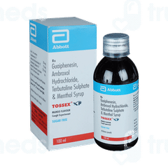 Tossex Xp Mango Flavour Sugar Free Expectorant 100ml Tossex Xp Mango Flavour Sugar Free Expectorant 100ml