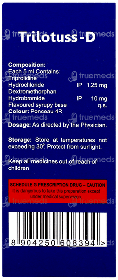 Trilotuss D Syrup 100ml
