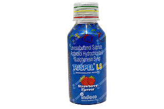 Tuspel Ls 0.5/15/50 MG Syrup 100 ML