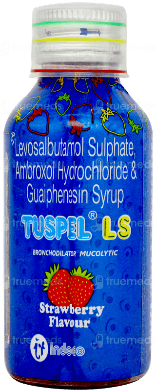 Tuspel Ls Strawberry Flavour Syrup 100ml