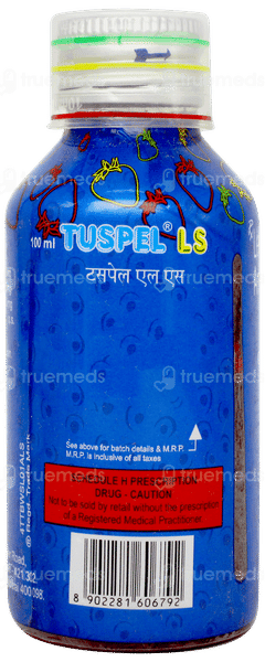 Tuspel Ls Strawberry Flavour Syrup 100ml