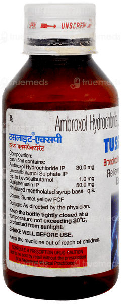 Tussalyte Xp Expectorant 100ml