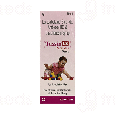 Tussivan Tussin Ls Ped Syrup 60 Ml - Uses, Side Effects, Dosage, Price | Truemeds