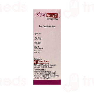 Tussin Ls Paediatric Syrup 60Ml