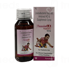 Tussin Ls Paediatric Syrup 60Ml